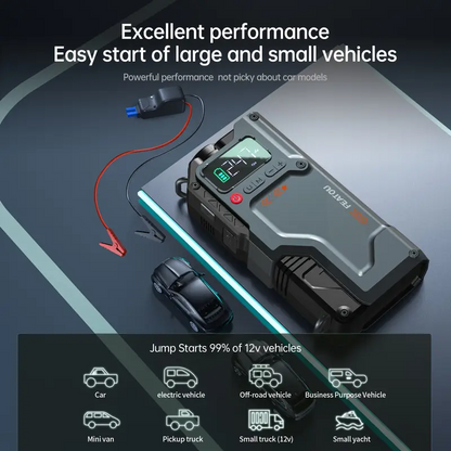 7000A Jump Starter with Air Compressor