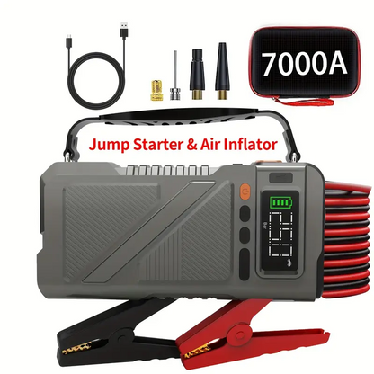 7000A Jump Starter with Air Compressor