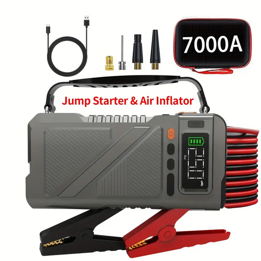7000A Jump Starter with Air Compressor
