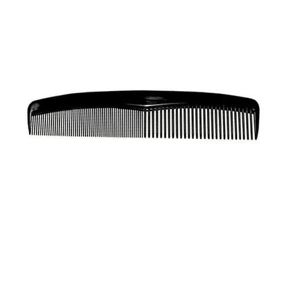 Classic Black Fine-Tooth Hair Cutting Comb Set – Anti-Static Dual-Density Styling Combs (3 Pieces)