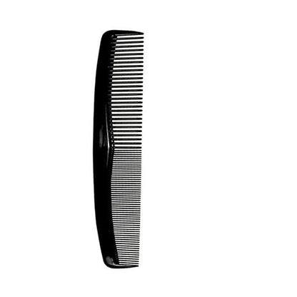 Classic Black Fine-Tooth Hair Cutting Comb Set – Anti-Static Dual-Density Styling Combs (3 Pieces)