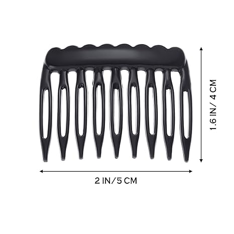 Classic Small Side Hair Comb – Lightweight Anti-Slip Hair Claw