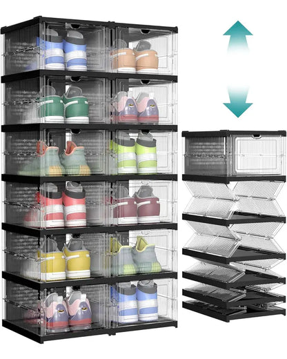 Pack of Foldable Shoe Boxes